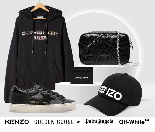 Kenzo | Golden Goose | Palm Angels | Off White