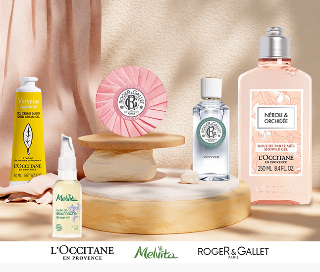 L'Occitane | Melvita | Roger & Gallet