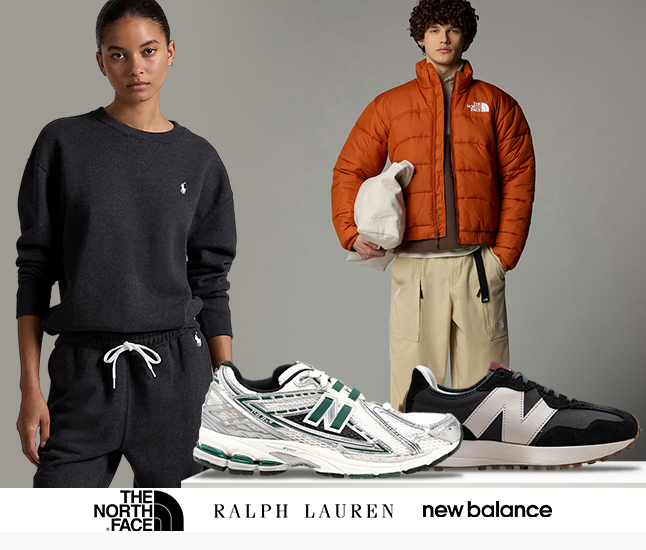 The North Face | Ralph Lauren | New Balance