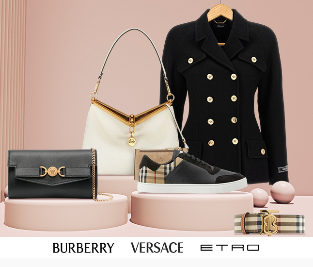 Burberry | Versace | Etro