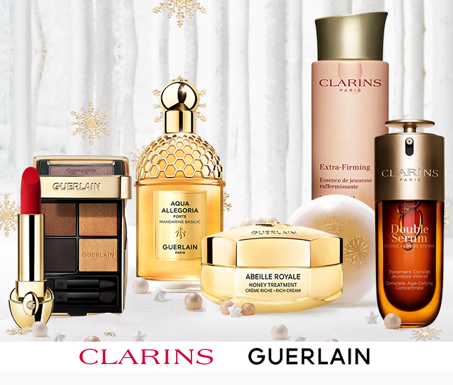 Clarins & Guerlain