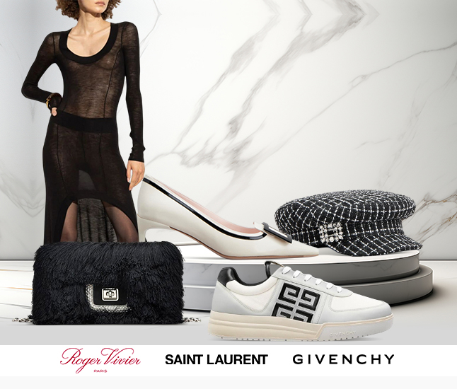 Roger Vivier | Saint Laurent | Givenchy