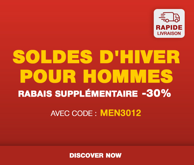 Soldes d'hiver hommes