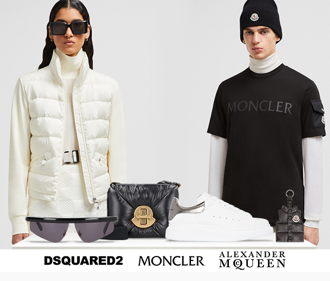 DSquared2 | Moncler | Alexander McQueen