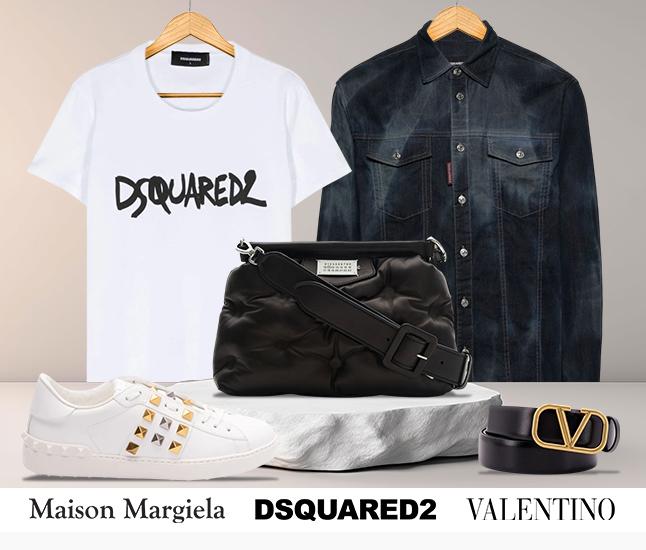 Maison Margiela | Dsquared2 | Valentino