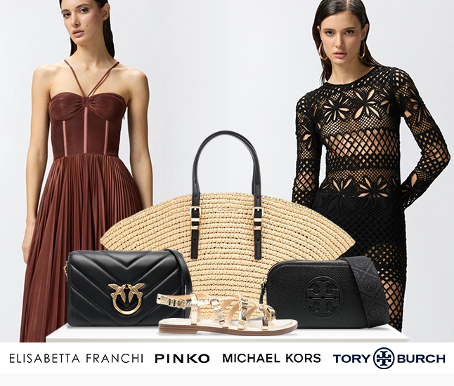 Elisabetta Franchi | Pinko | Michael Kors | Tory Burch