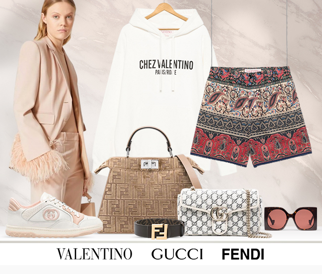 Valentino | Gucci | Fendi