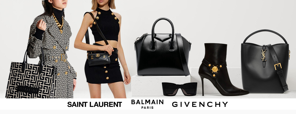 Balmain | Saint Laurent | Givenchy