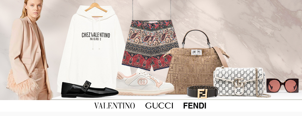 Valentino | Gucci | Fendi
